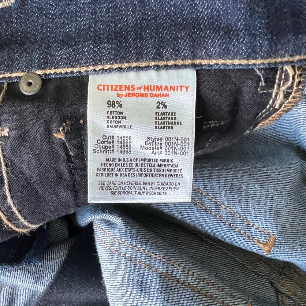 Citizens Of Humanity Kelly Bootcut low rise Jeans Premium Denim - Picture 6 of 8